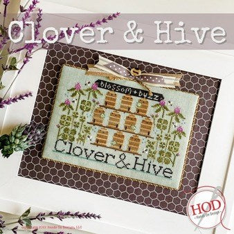 Clover and Hive Cross Stitch Chart by Hands on Design