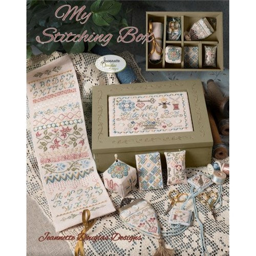 My Stitching Box Cross Stitch by Jeanette Douglas Designs