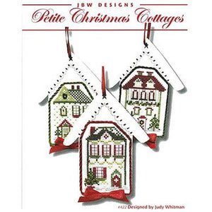 Petite Christmas Cottages Cross Stitch Chart by JBW Designs