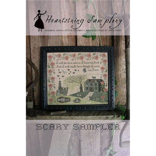 Scary Sampler Cross Stitch Chart by Heartstring Samplery