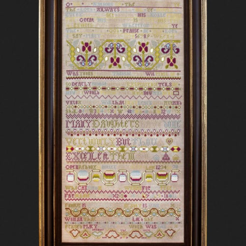 The 2020 Queen of the May – Mary Carter 1712 by Hands Across the Sea Samplers