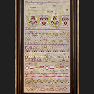 The 2020 Queen of the May – Mary Carter 1712 by Hands Across the Sea Samplers