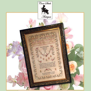 On This Fair Canvas by Cross Stitch Antiques