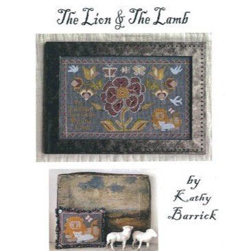 Lion and the Lamb Cross Stitch Chart  by Kathy Barrick