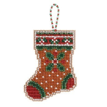 Gingerbread Stocking 2021 Ornament Kit by Mill Hill