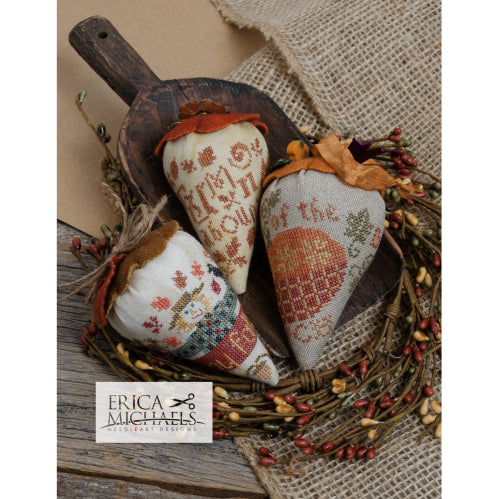 Autumn Berries Cross Stitch Chart by Erica Michaels