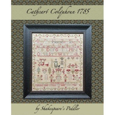 Cathcart Colquhoun 1785 Cross Stitch Chart by Shakespeare's Peddler