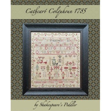 Cathcart Colquhoun 1785 Cross Stitch Chart by Shakespeare's Peddler