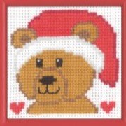 Teddy My First Cross Stitch Kit by Permin
