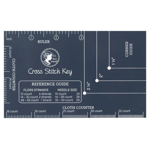 Cross Stitch Key by It's Sew Emma