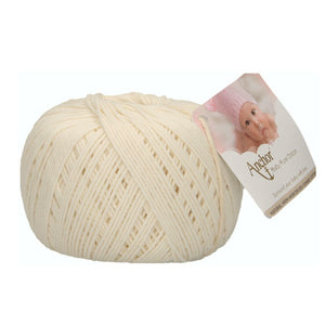 Anchor Baby Pure Cotton 4 Ply - 50g balls