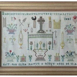 Elisa Dasque 1848 Cross Stitch Chart by Reflets de Soie