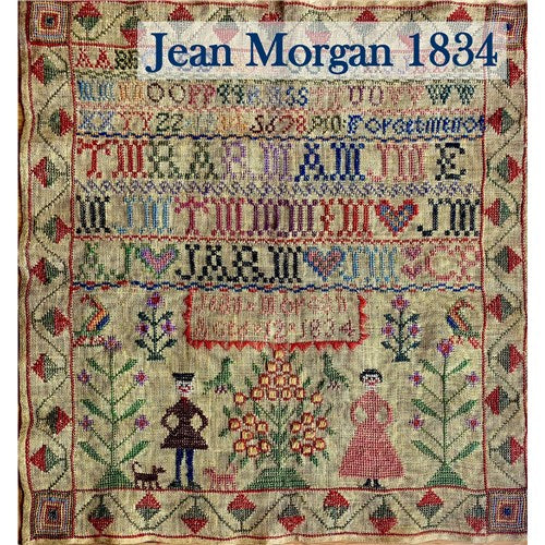 Jean Morgan 1834 Cross Stitch by Cross Stitch Antiques