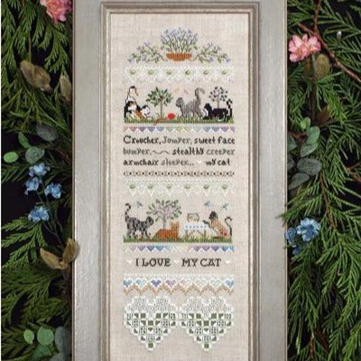 I Love My Cat by Victoria Sampler