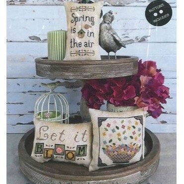 Spring Trio Cross Stitch Chart By Puntini Puntini