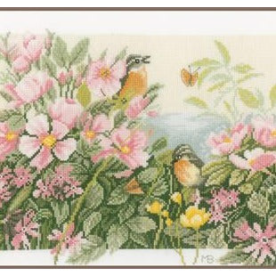 Blueberry Butter Counted Cross Stitch Kit by Lanarte - PN021622