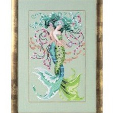 Twisted Mermaids Cross Stitch Chart by Mirabilia