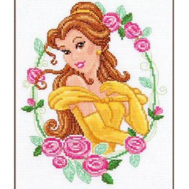 Belle Disney Counted Cross Stitch Kit by Vervaco - PN00145098