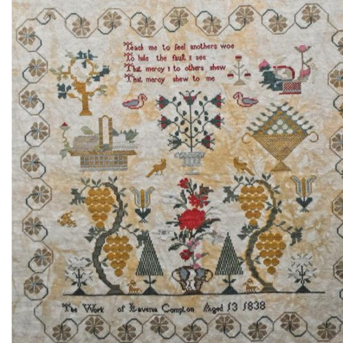 Lavenia Compton 1838 by Mojo Stitches