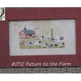 Return to the Farm Cross Stitch Chart by Thistles