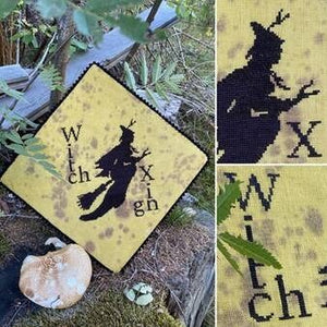 Witch Xing Cross Stitch Chart by The Primitive Hare