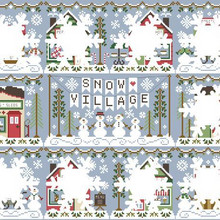 Snow Village by Country Cottage Needleworks