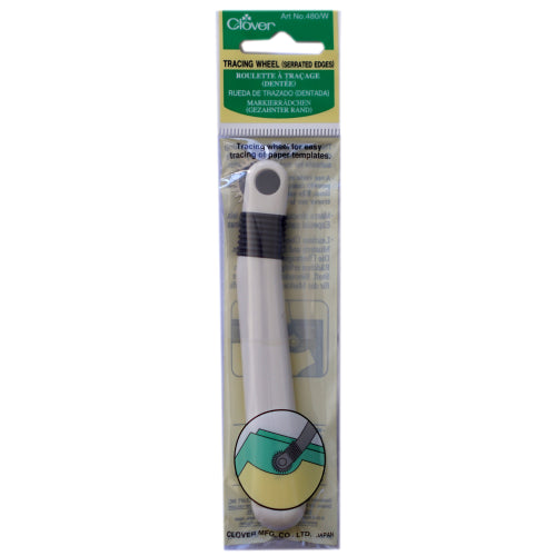 Clover Tracing Wheel Serrated Edges