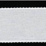 3.5cm Aida Band Zweigart White