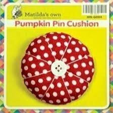Pumpkin Pin Cushion by Matilda's Own
