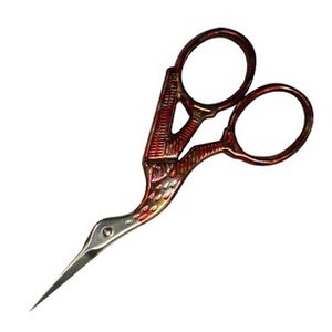 Premax Stork Scissors 3.5" - Red-Silver V11250312U1