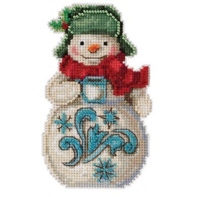 Snowman With Cocoa by Jim Shore - Mill Hill 2021 Series