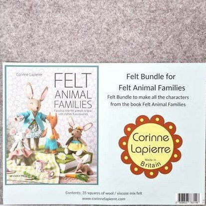 Felt Bundle for Felt Animal Families Book by Corinne Lapierre