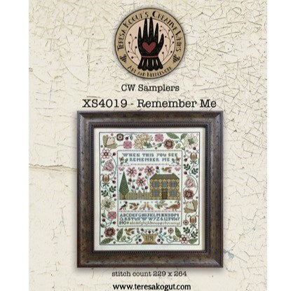 Remember Me Cross Stitch Chart by Teresa Kogut