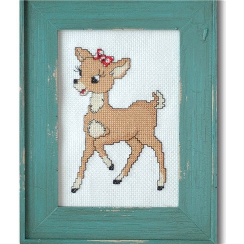 Retro Clarice Cross Stitch Chart by Tiny Modernist