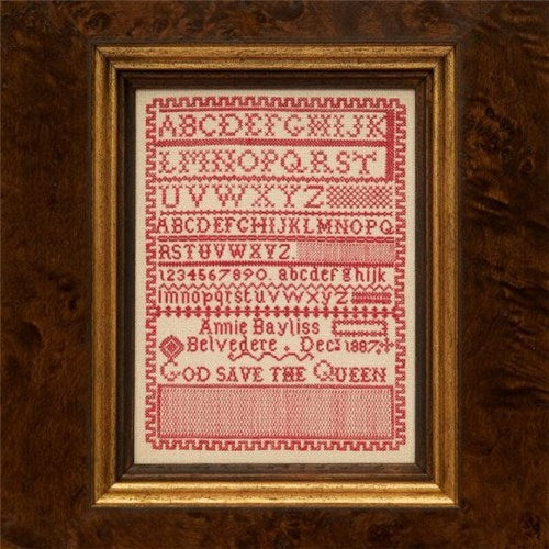 Annie Bayliss 1887 Cross stitch Chart by Hands Across the Seas