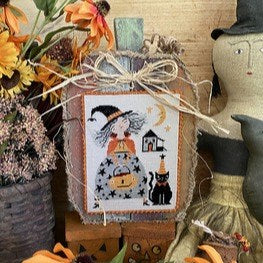 Whimsy Witch's Angry House Cross Stitch Chart by Teresa Kogut