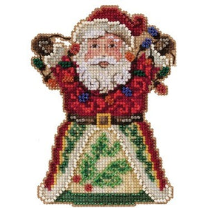 Santa With Lights by Jim Shore - Mill Hill 2021 Series