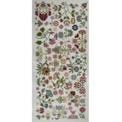 Quaker Flowers Cross Stitch Chart by Aury TM Designs