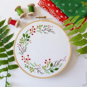 Christmas Wreath by Tamar Nahir-Yanai