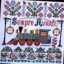 Sempre Avanti Cross Stitch Chart by Tempting Tangles