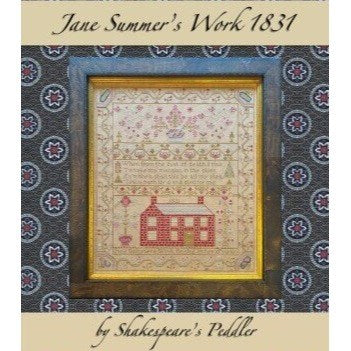 Jane Summer's Work 1831 Cross Stitch Chart by Shakespeare's Peddler