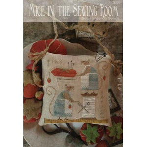 Mice in the Sewing Room Cross Stitch Chart by With Thy Needle and Thread (Brenda Gervais)