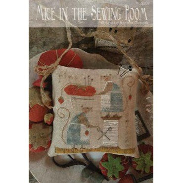Mice in the Sewing Room Cross Stitch Chart by With Thy Needle and Thread (Brenda Gervais)