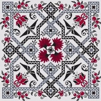 Le Jardin de Plaisir by Long Dog Samplers