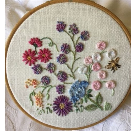 Peace Embroidery Kit by Roseworks Designs