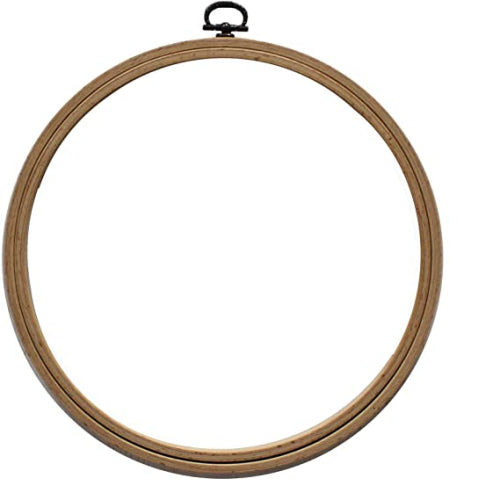 Wooden Hanging Hoop 8mm Deep by Nurge