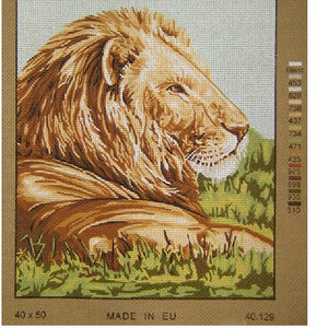Lion Tapestry by Gobelin