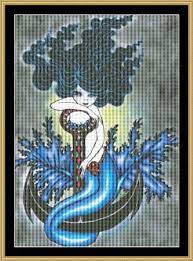 Mystic Stitch Deep Blue Cross Stitch Charts