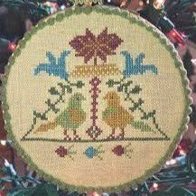 Two Turtle Doves Cross Stitch Chart  by Cross Stitch Antiques
