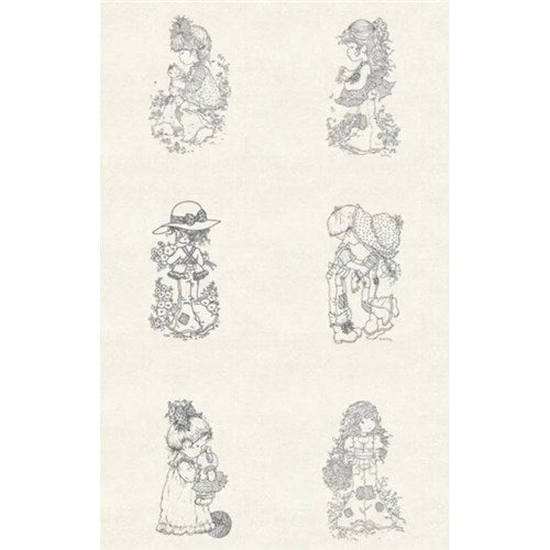 Sarah Kay With Love Linen Stitchery Panel